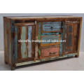 Recycled Wooden Ethinic Indian Sideboard